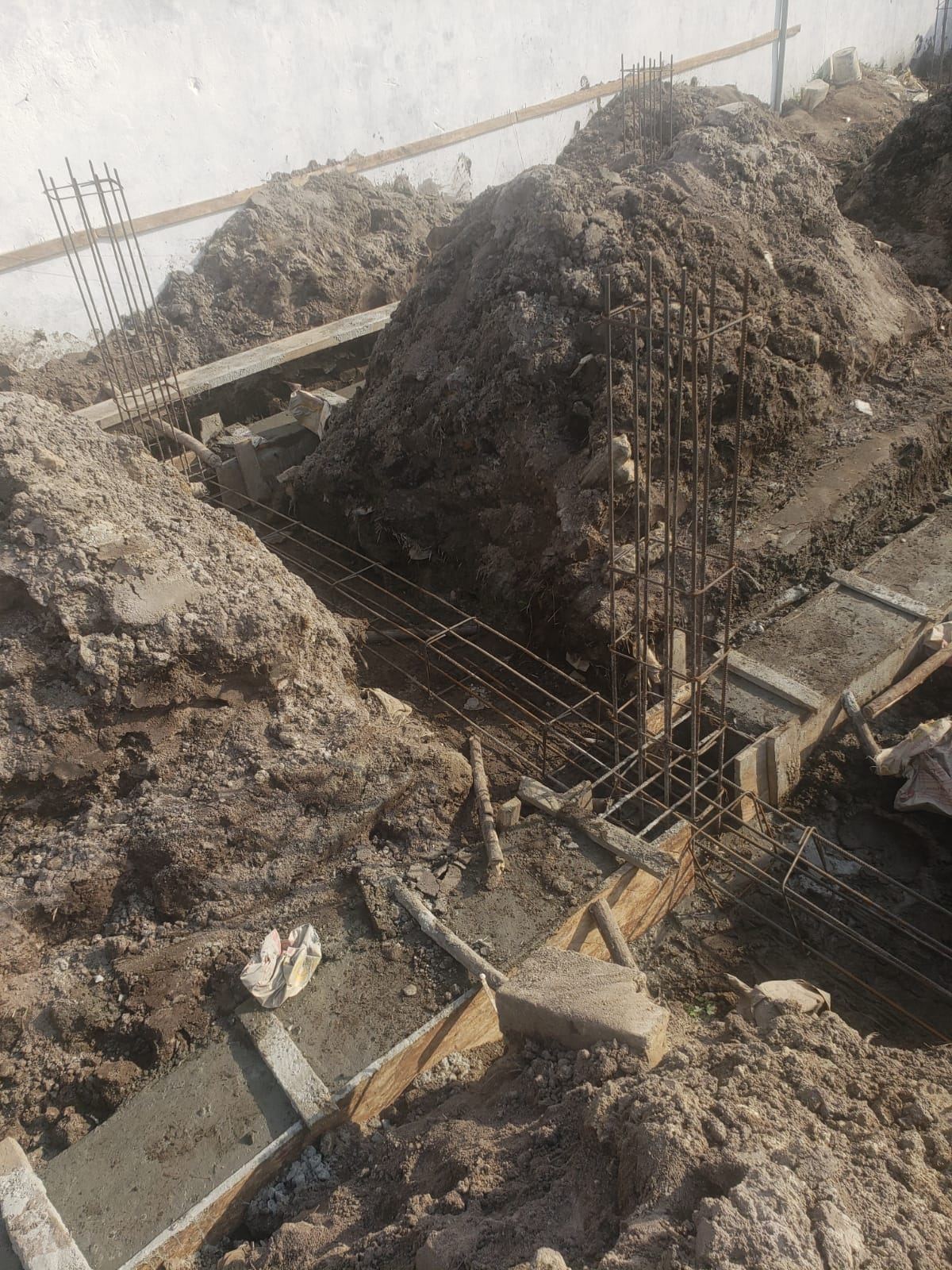 Twin Building Foundations — Zoe Louis, Gardnersville — view 5