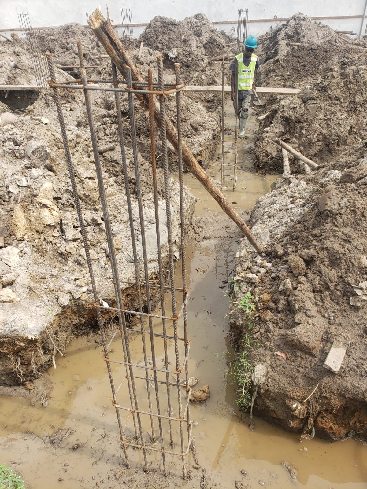 Twin Building Foundations — Zoe Louis, Gardnersville — view 6