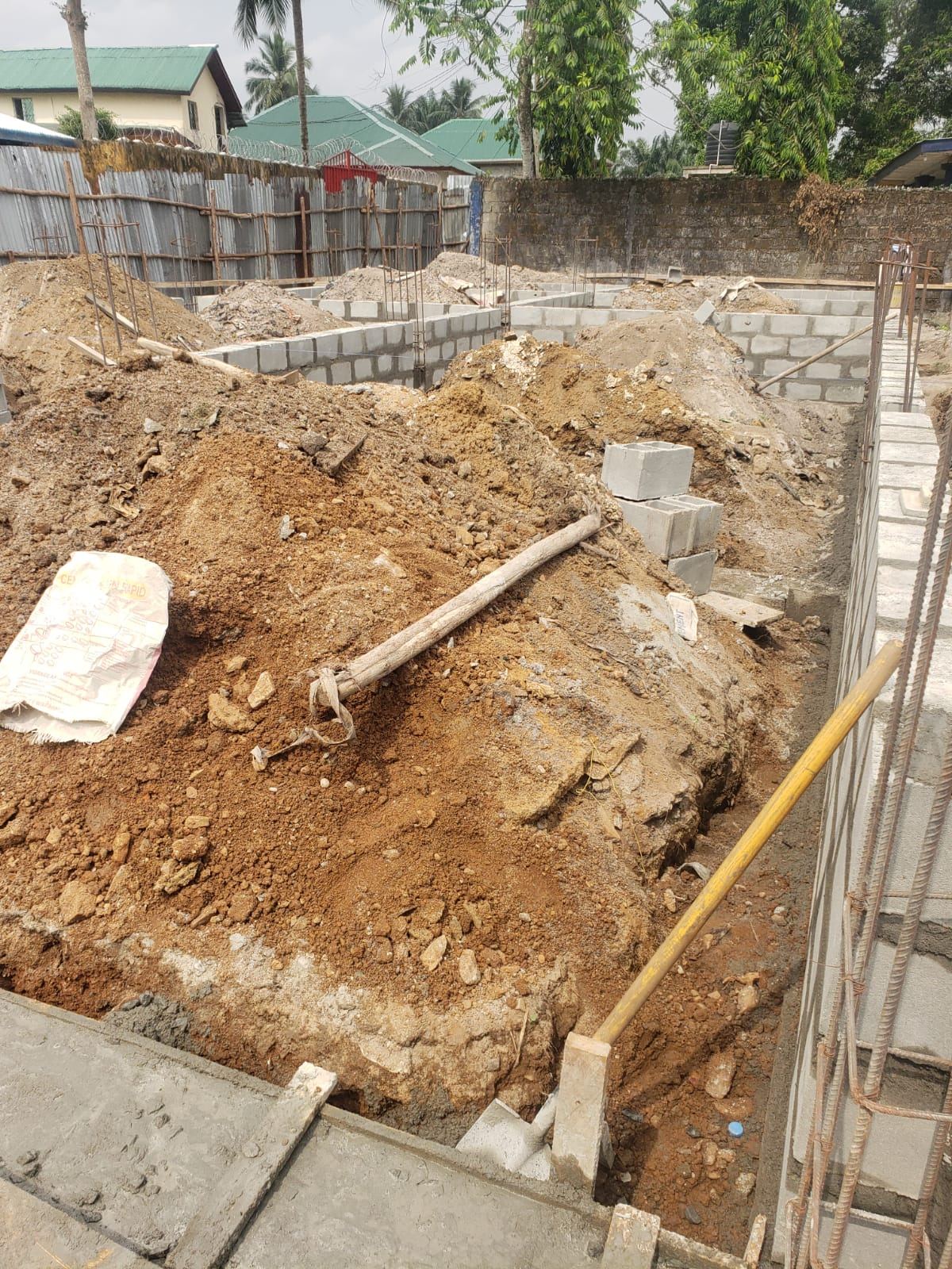 Twin Building Foundations — Zoe Louis, Gardnersville — view 7