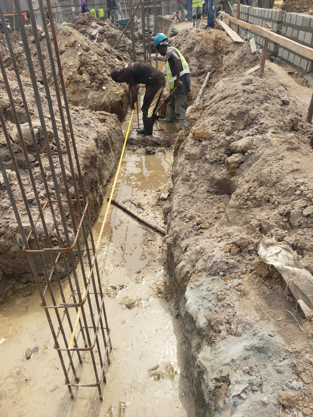 Twin Building Foundations — Zoe Louis, Gardnersville — view 8