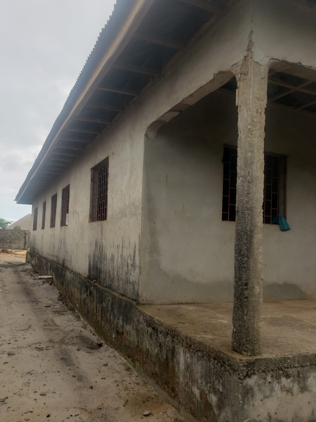 Roof Truss Installation — Boys Town, Margibi County — view 3