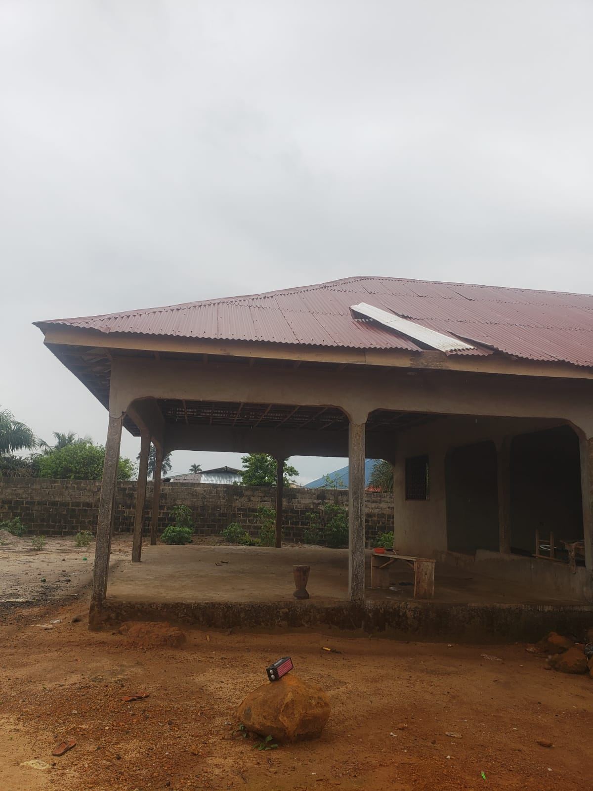 Roof Truss Installation — Boys Town, Margibi County — view 9