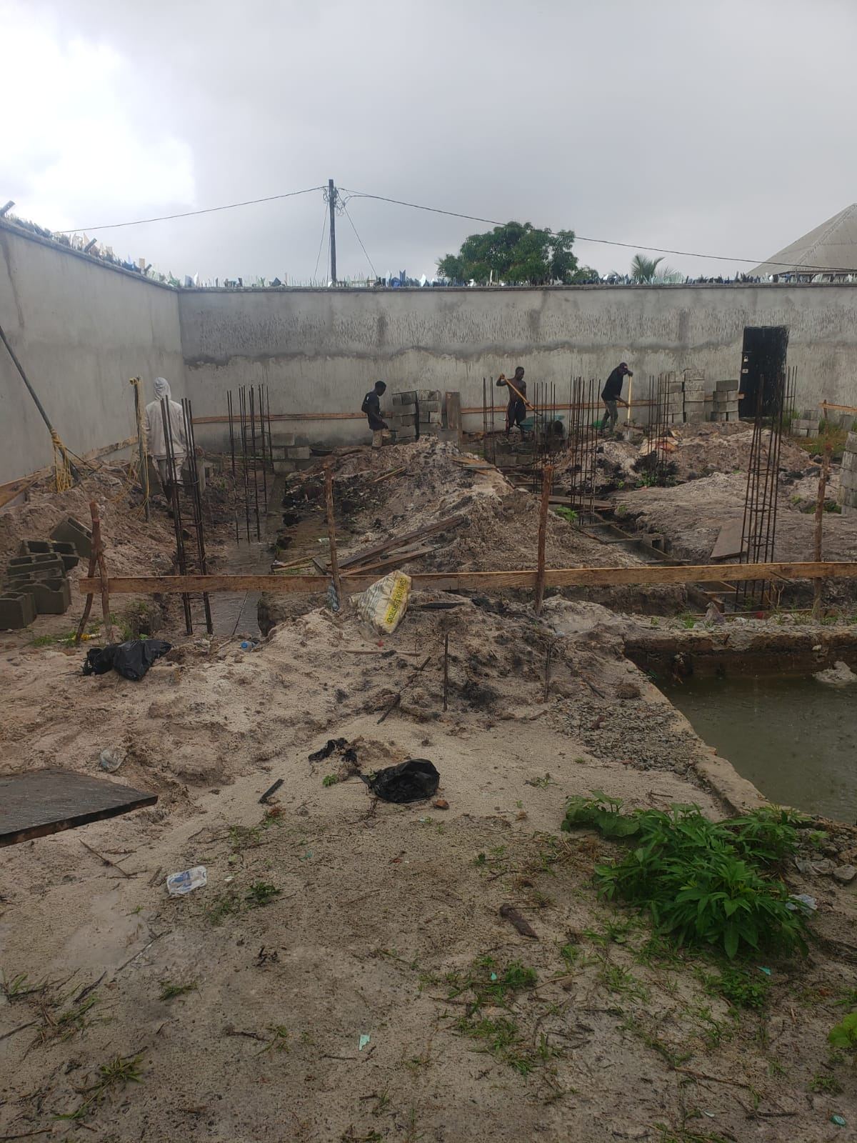 Foundation & Site Works — view 1